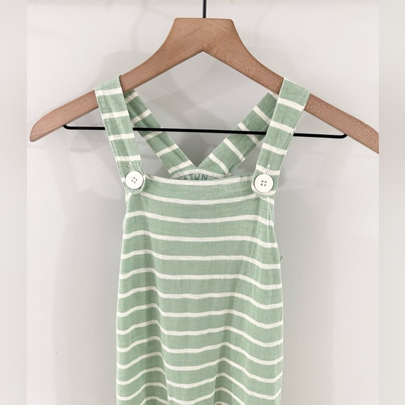 NWT A.T.U.N. Striped Gender Neutral Toddler Romper Size 18-24 Months - Picture 2 of 5